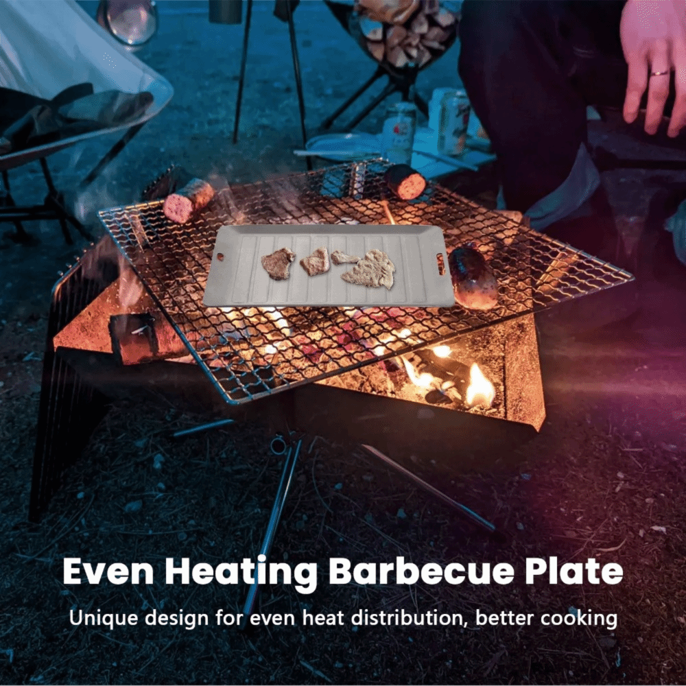 Durable Titanium Camping Grill - огляд і ціна Camping Cooking Lightweight