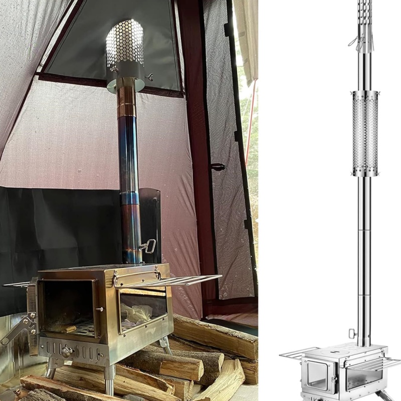 Camping Stove Pipe Stainless S - огляд і ціна Camping Cooking Cover