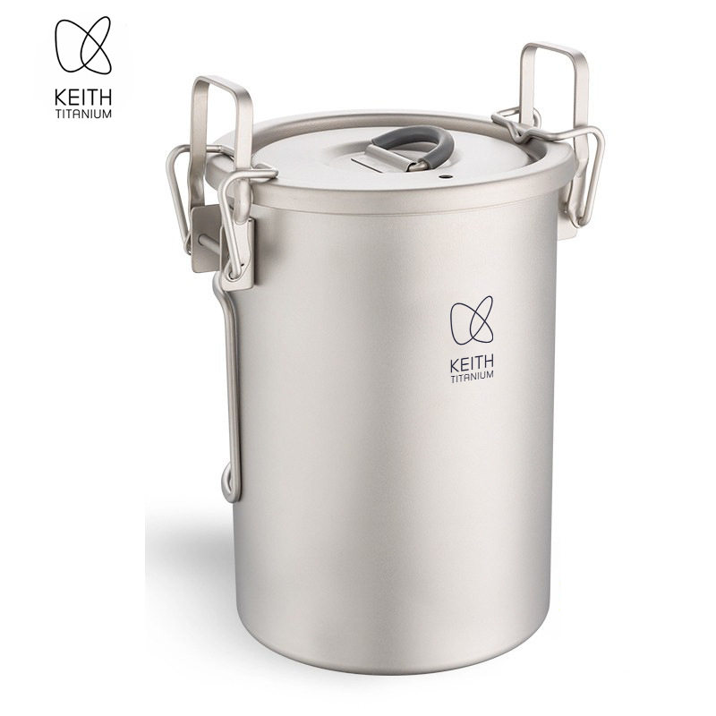 KEITH Pure Titanium Rice Cooke - огляд і ціна Camping Cooking Rice