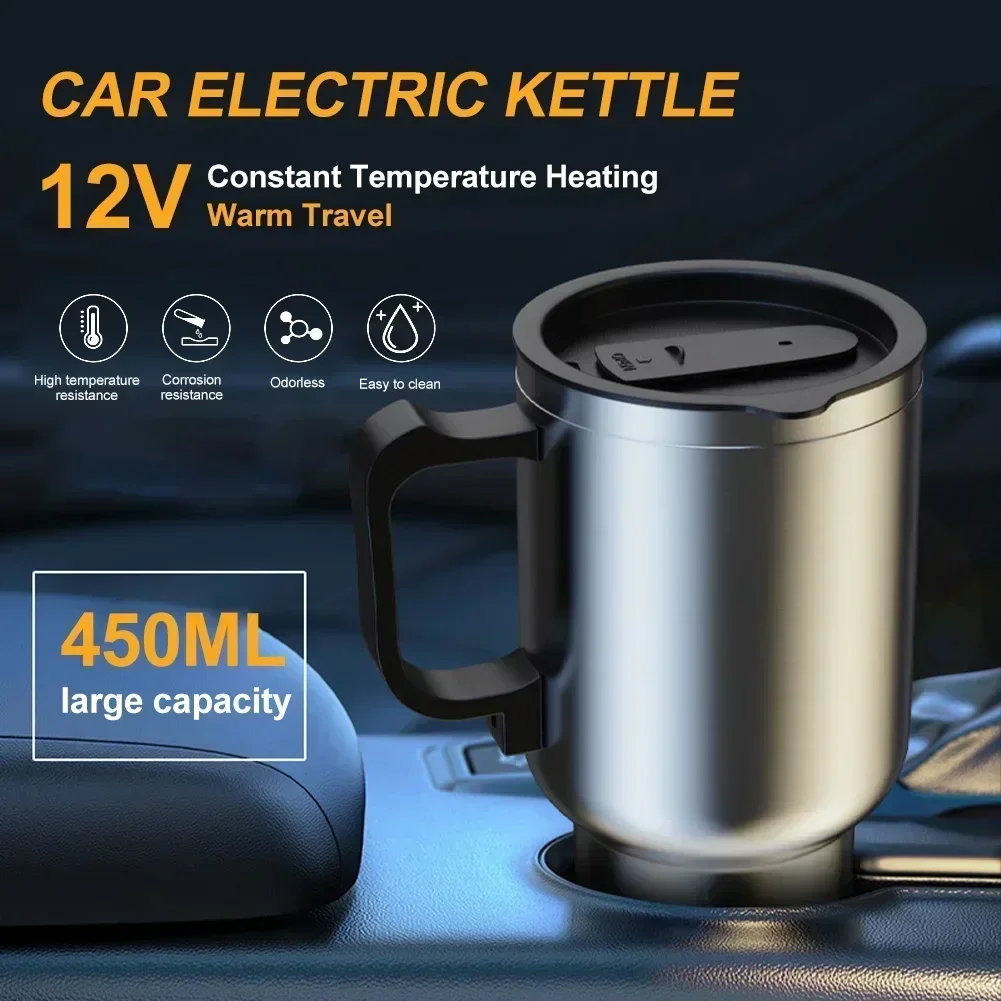 Electric Heating Car Kettle 12 - огляд і ціна Camping Cooking Can
