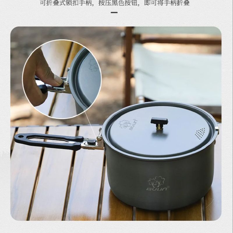 Camping Cooking Pot Bulin BL20 - огляд і ціна Camping Cooking Gadgets