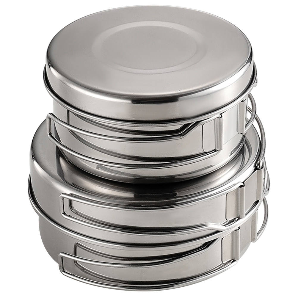 1Set Stainless Steel Camping C - огляд і ціна Camping Cooking Lightweight