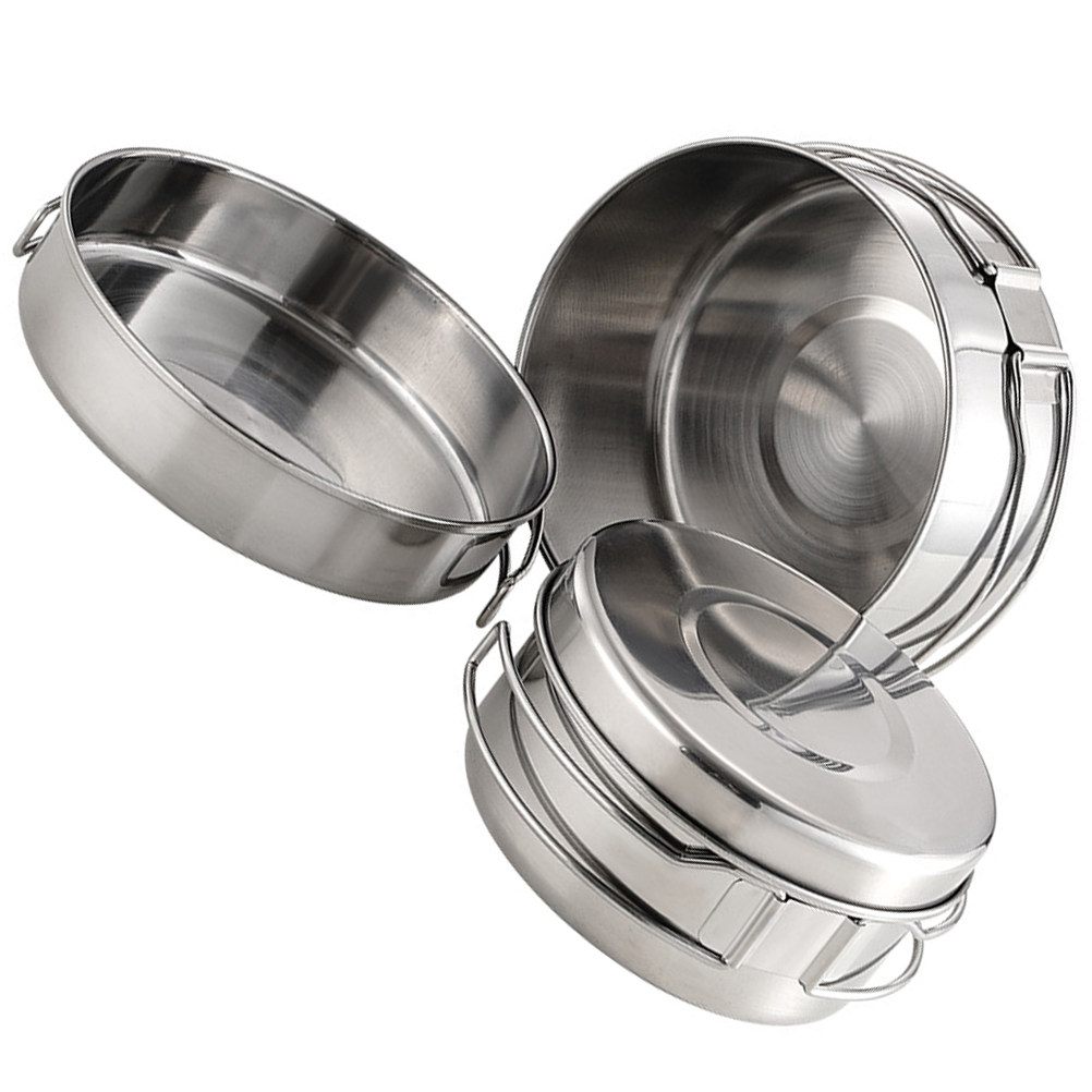 1Set Stainless Steel Camping C - огляд і ціна Camping Cooking Lightweight