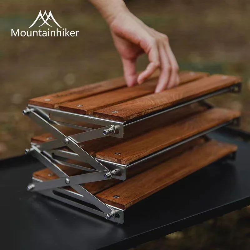 MOUNTAINHIKER Three-tier Rack  - огляд і ціна Camping Cooking Table Foldable