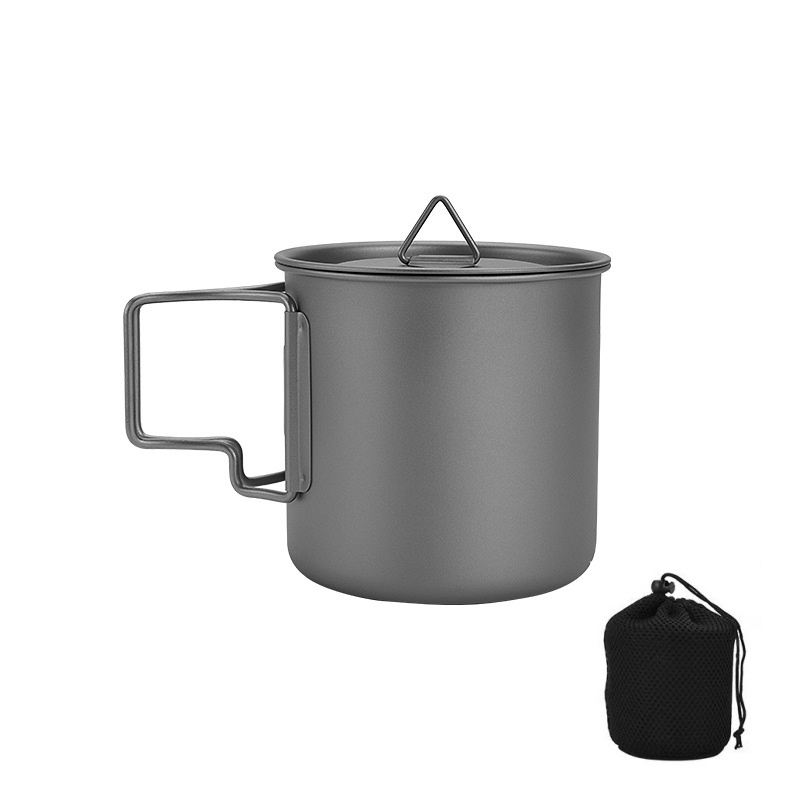 Titanium Camping Mug with Fold - огляд і ціна Camping Cooking Lightweight