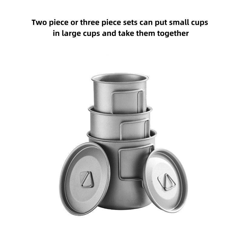 Titanium Camping Mug with Fold - огляд і ціна Camping Cooking Lightweight