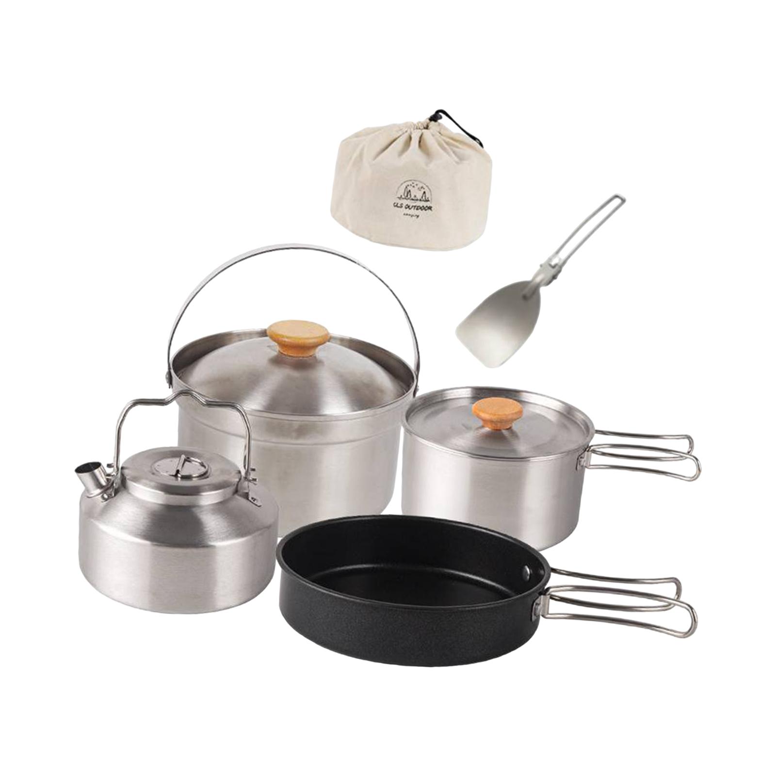 Camping Cookware Cook Gear Por - огляд і ціна Camping Cooking Gear Set