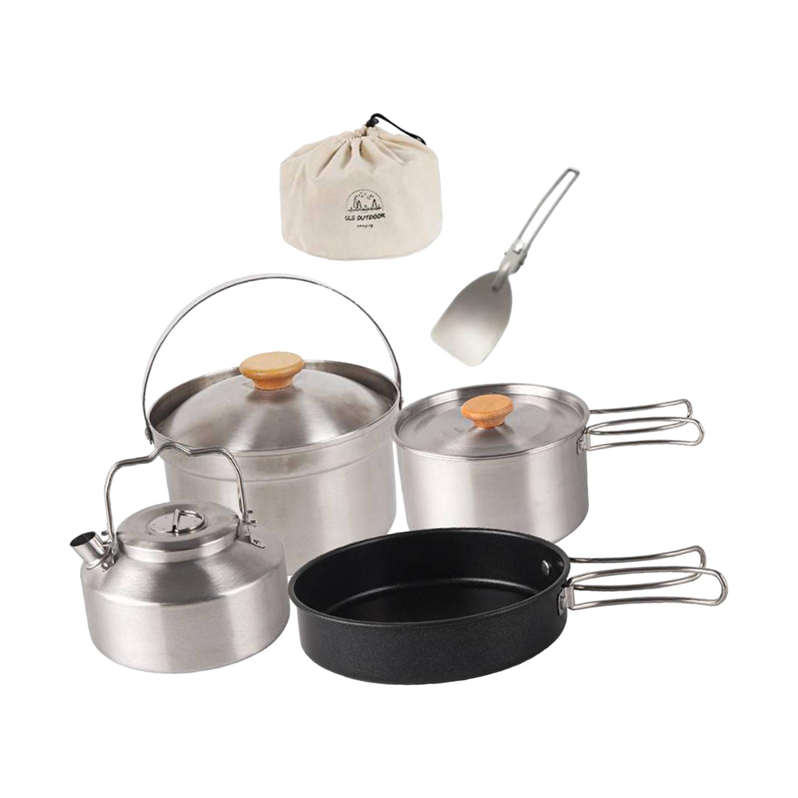 Camping Cookware Cook Gear Por - огляд і ціна Camping Cooking Gear Set