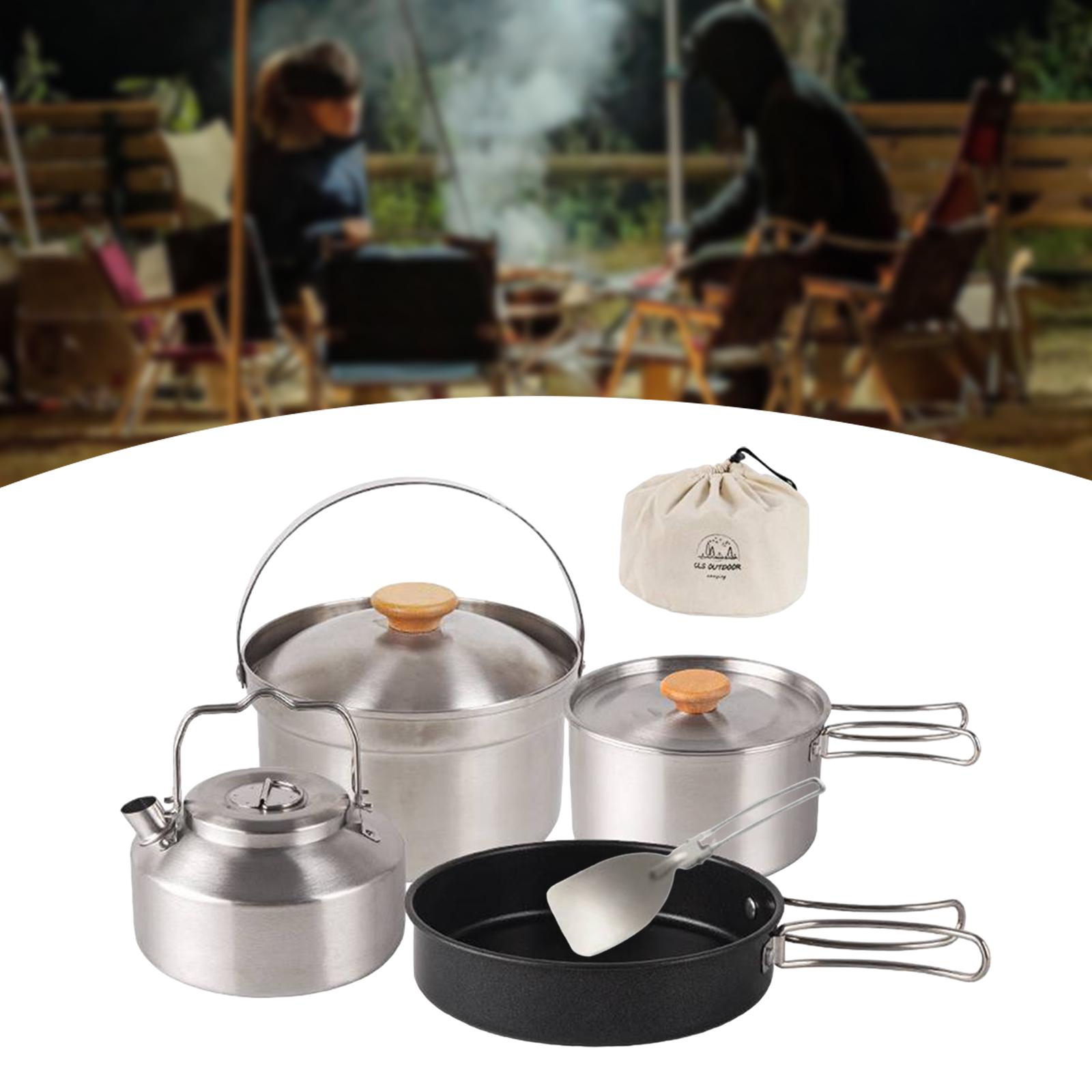 Camping Cookware Cook Gear Por - огляд і ціна Camping Cooking Gear Set