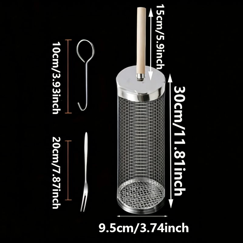 Food Grade Stainless Steel Rou - огляд і ціна Camping Cooking