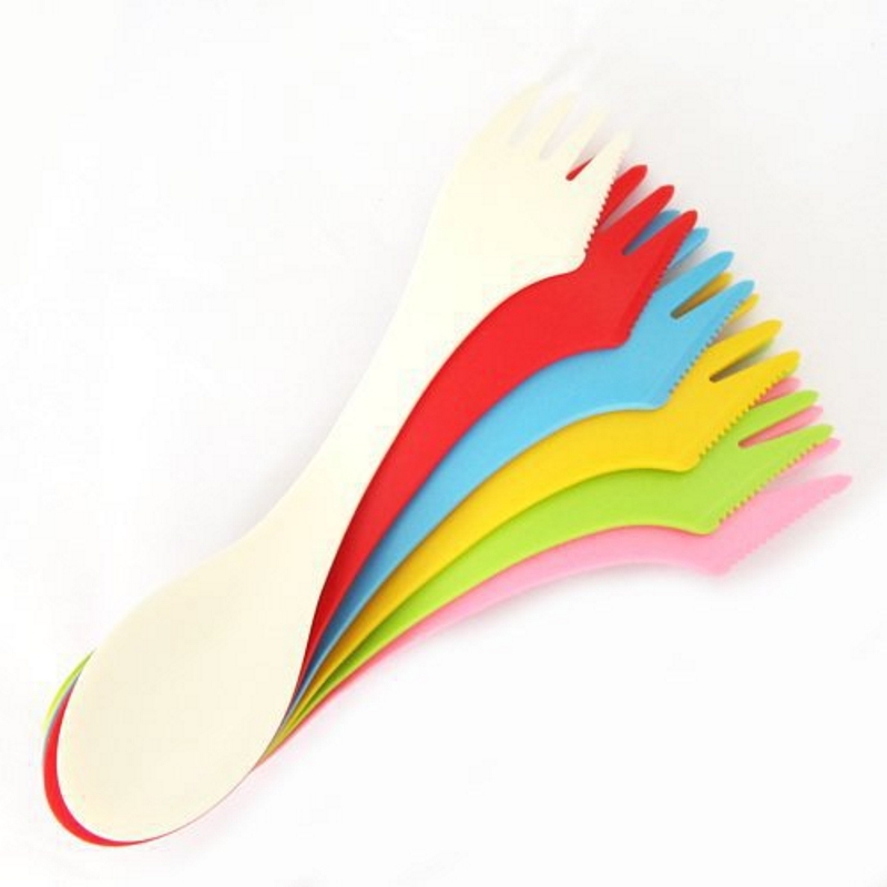 6PCS 3-in-1 Camp Utensils Set  - огляд і ціна Camping Cooking And Eating