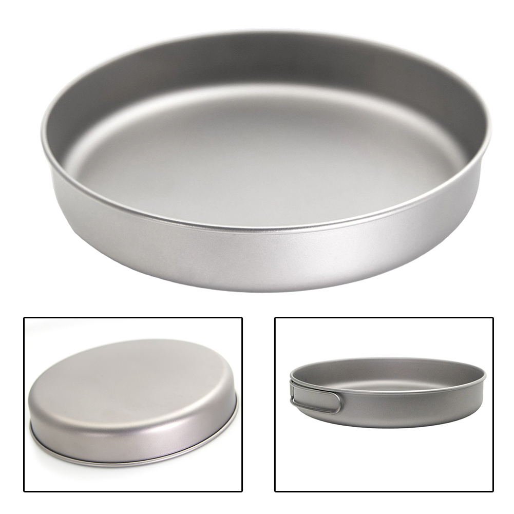 Ultralight Pure Ti Frypan Pot  - огляд і ціна Camping Cooking Pot