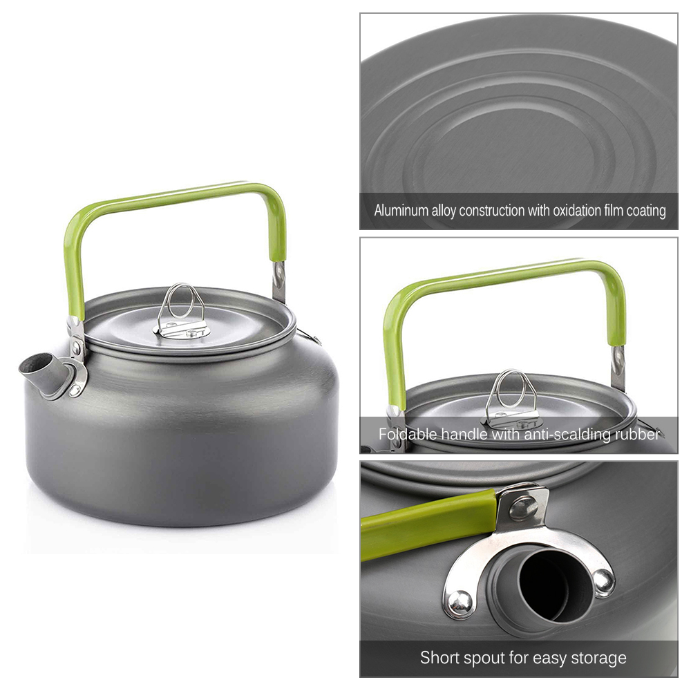 Portable Outdoor Water Kettle  - огляд і ціна Camping Cooking Can