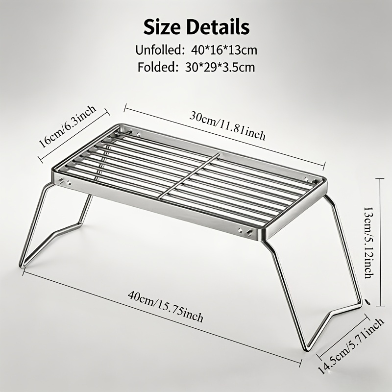 Portable Foldable Stainless Ca - огляд і ціна Camping Cooking Lightweight