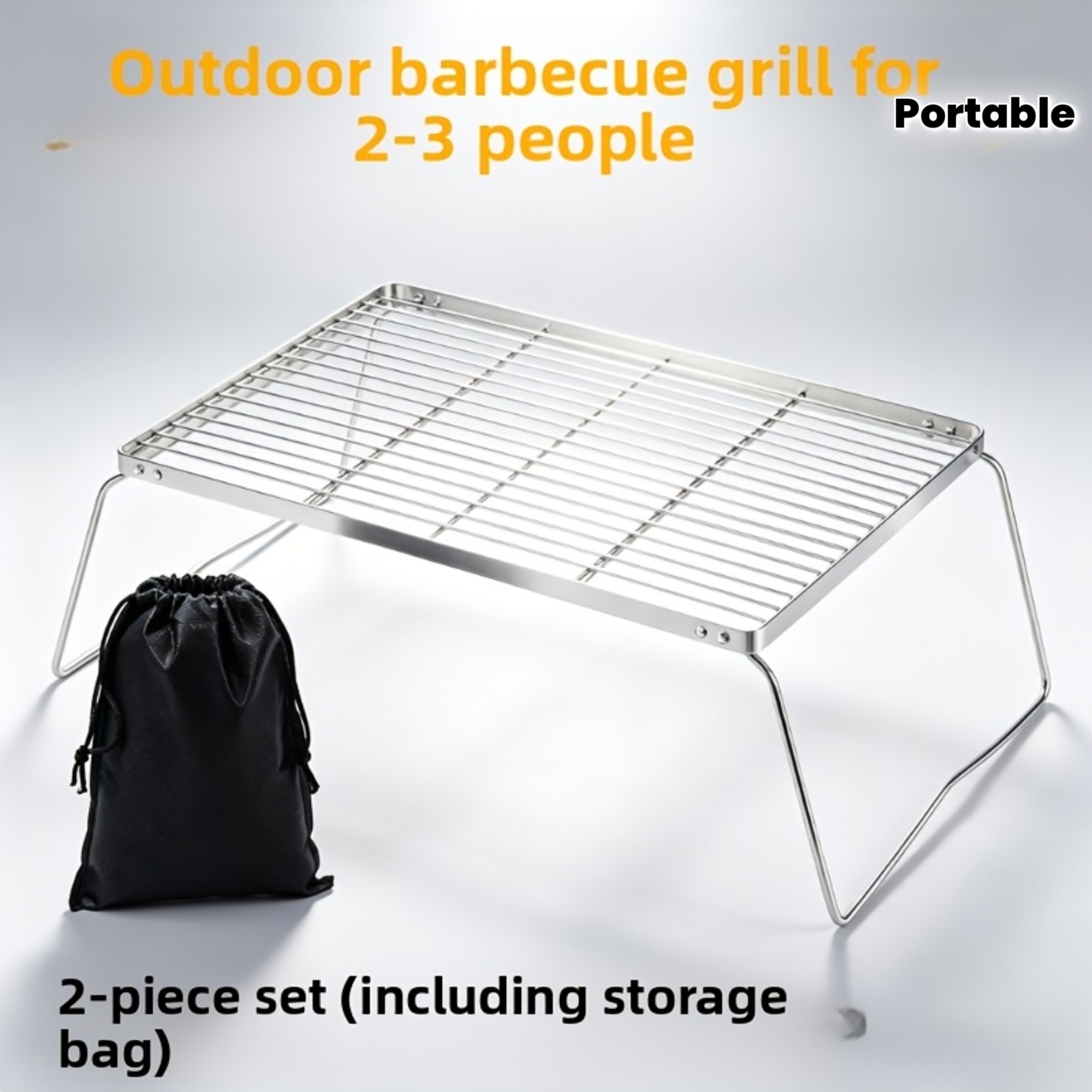 Portable Foldable Stainless Ca - огляд і ціна Camping Cooking Lightweight