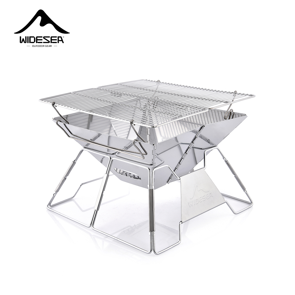 Widesea Windproof Wood-Burning - огляд і ціна Camping Cooking Grate