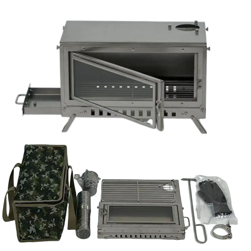 Firewood Stove Tent Stove Fold - огляд і ціна Camping Cooking Grate