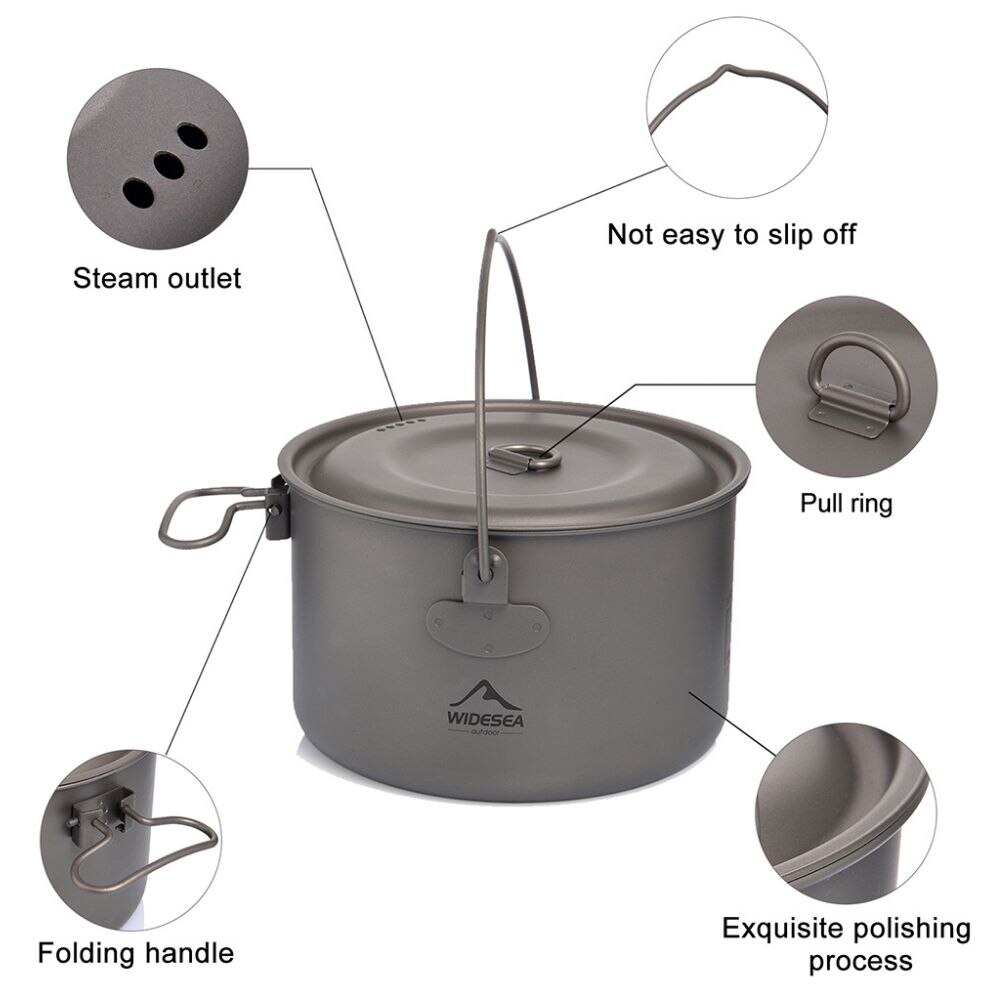 Widesea Camping Tableware Tita - огляд і ціна Camping Cooking Rice