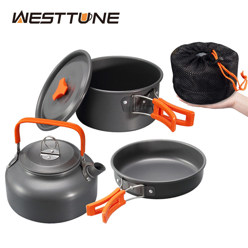WESTTUNE Camping Cookware Kit  - огляд і ціна Camping Cooking Rice