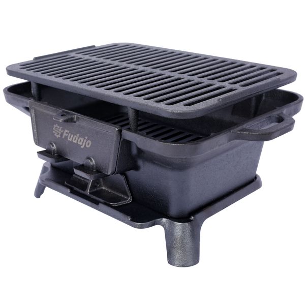 100% Cast Iron Enameled Outdoo - огляд і ціна Skillet Cast Iron Camp