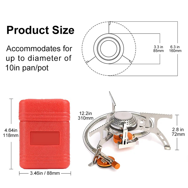 Camping Gas Stove Portable Fol - огляд і ціна Camping Cooking Grate