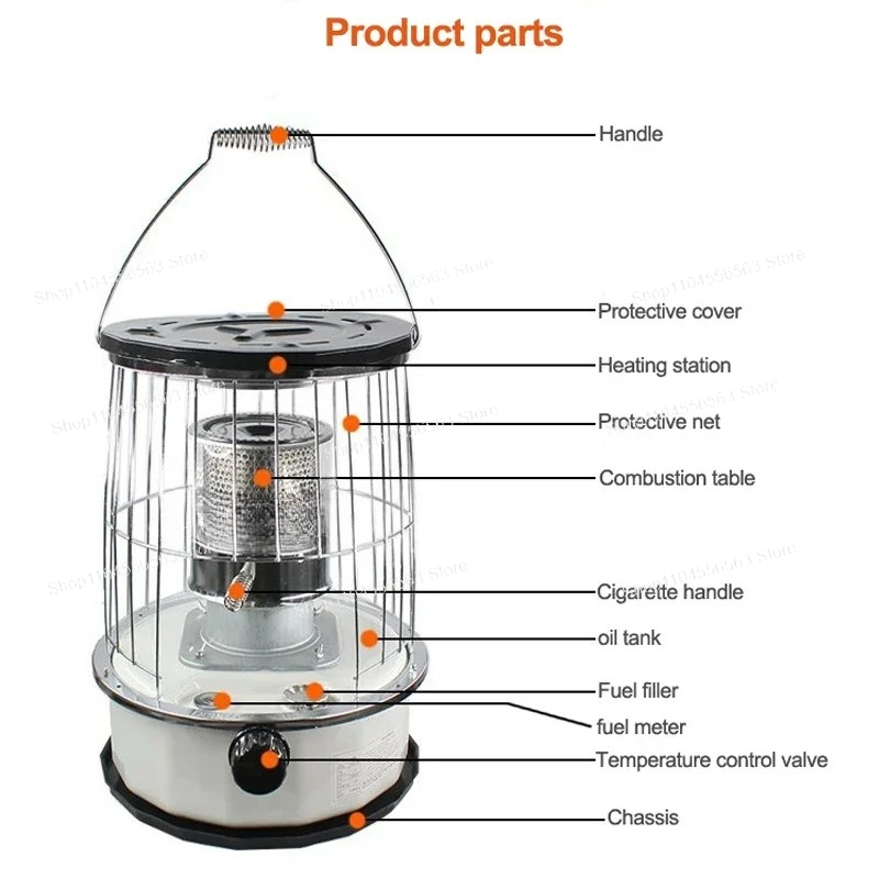 Portable Heater Ice Fishing Ca - огляд і ціна Camping Cooking Rice
