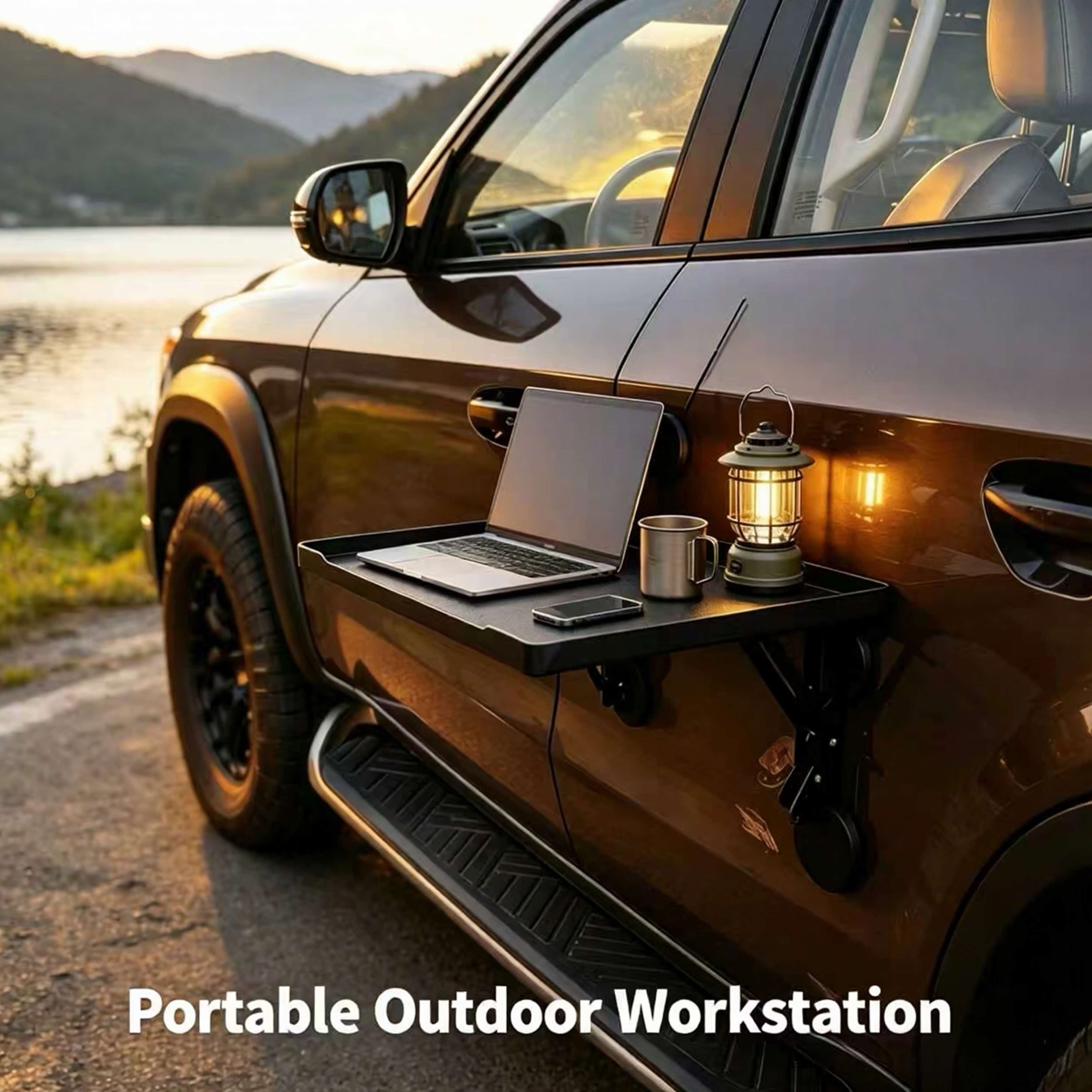 Magnetic Foldable Car Side Tab - огляд і ціна Camping Cooking Table Foldable