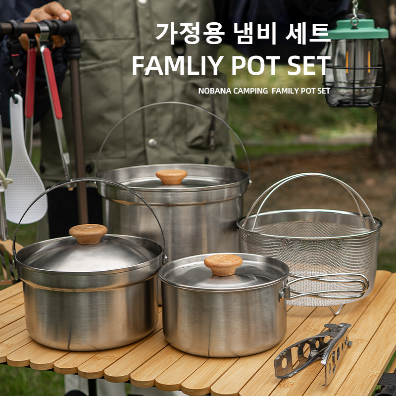 NOBANA Newest Outdoor Stainles - огляд і ціна Camping Cooking Rice