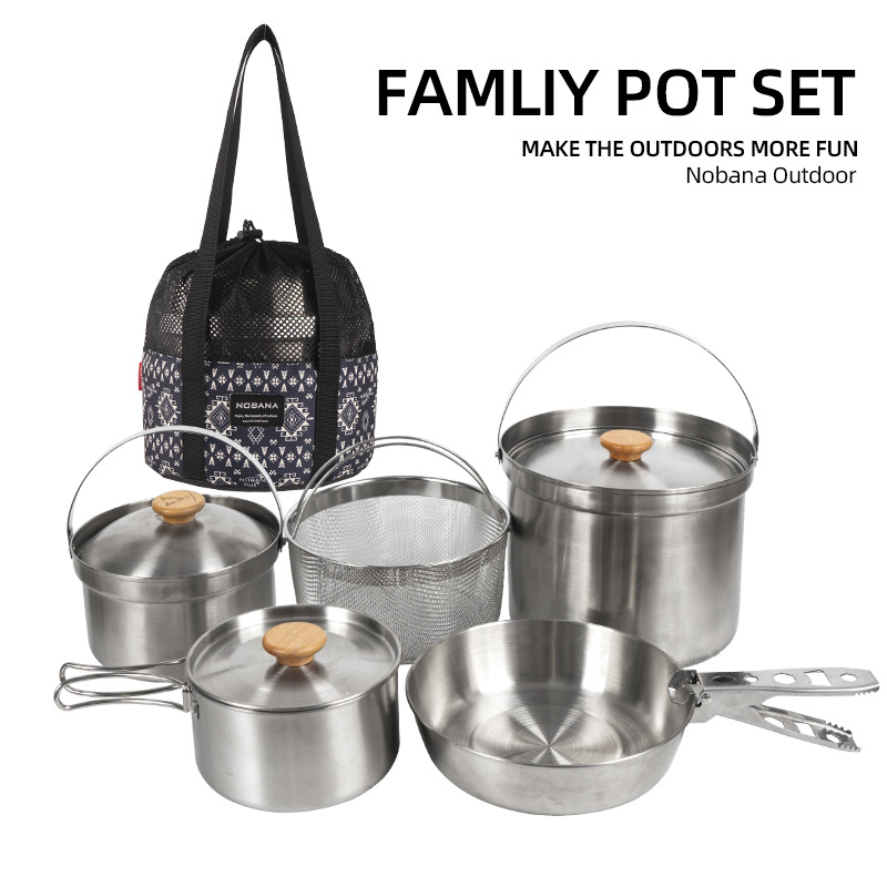 NOBANA Newest Outdoor Stainles - огляд і ціна Camping Cooking Rice