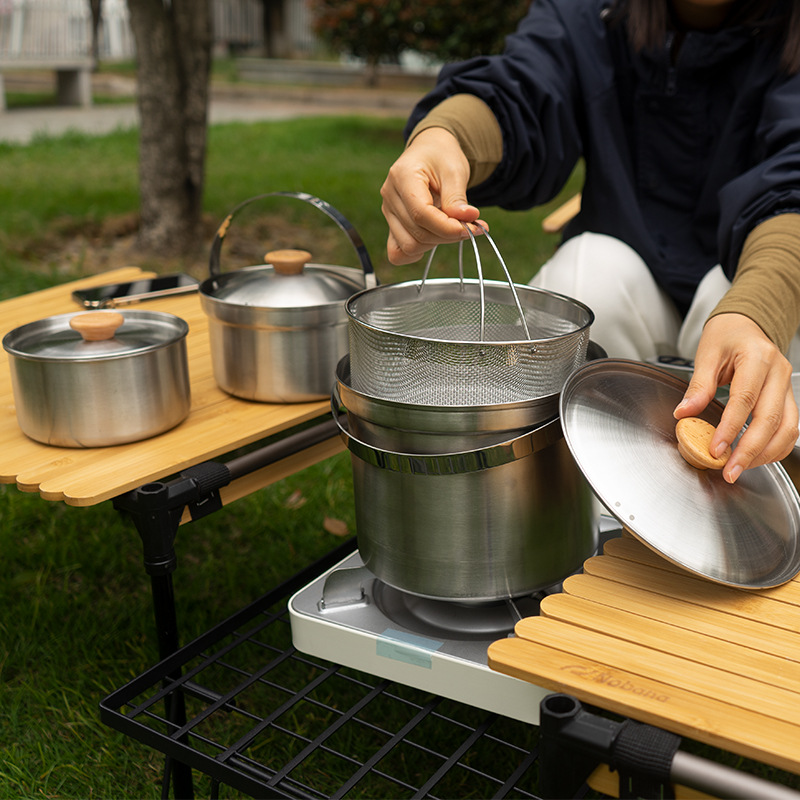 NOBANA Newest Outdoor Stainles - огляд і ціна Camping Cooking Rice