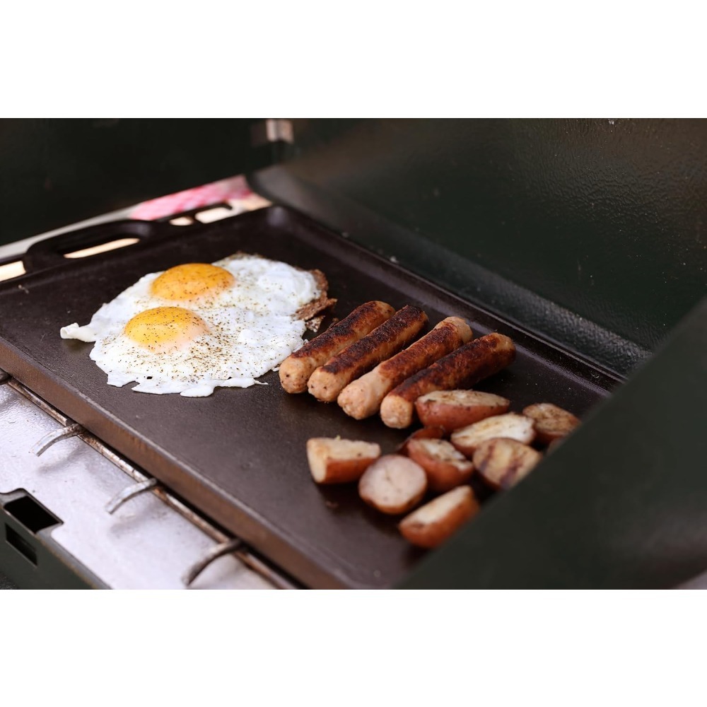 Pre-Seasoned Cast Iron Griddle - огляд і ціна Skillet Cast Iron Camp