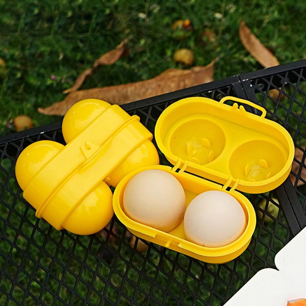 2 Grid Egg Storage Box Contain - огляд і ціна Camping Cooking Cover