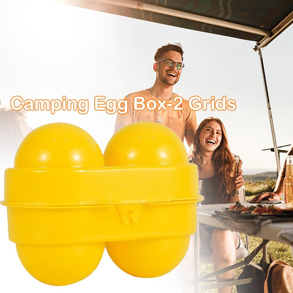 2 Grid Egg Storage Box Contain - огляд і ціна Camping Cooking Cover