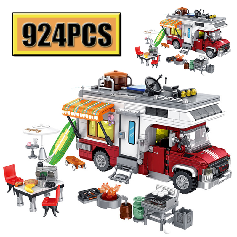 MOC 924PCS City Series Camping - огляд і ціна Camping Cooking Gifts
