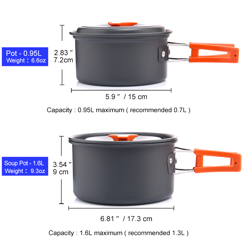 Widesea Camping Outdoor Cookwa - огляд і ціна Camping Cooking Rice