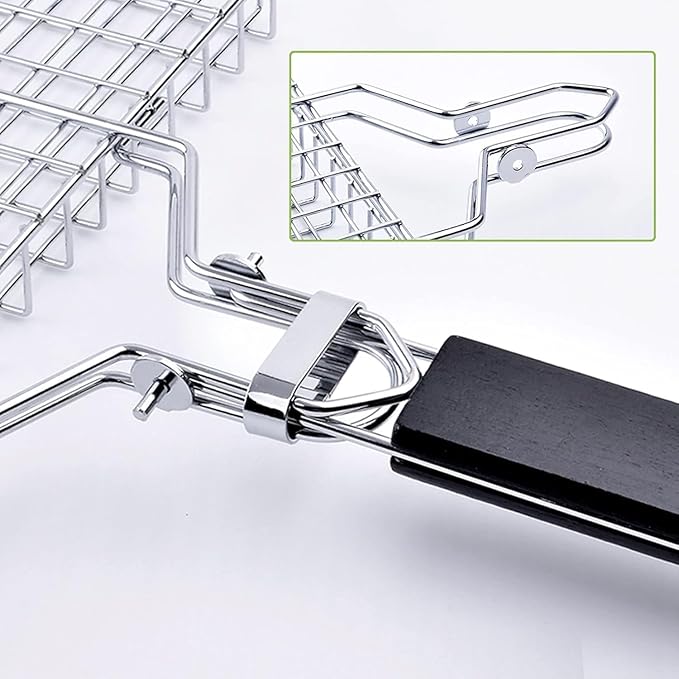 Grill Basket Large Portable Fo - огляд і ціна Camping Cooking Gifts
