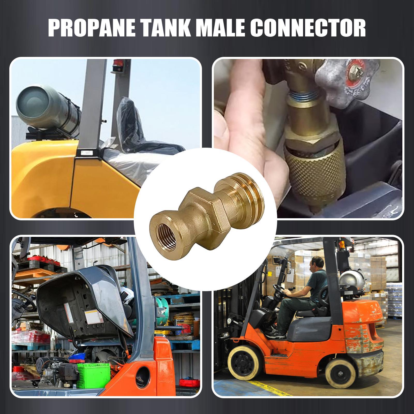 Propane Tank Fittings Male Bra - огляд і ціна Camping Cooking