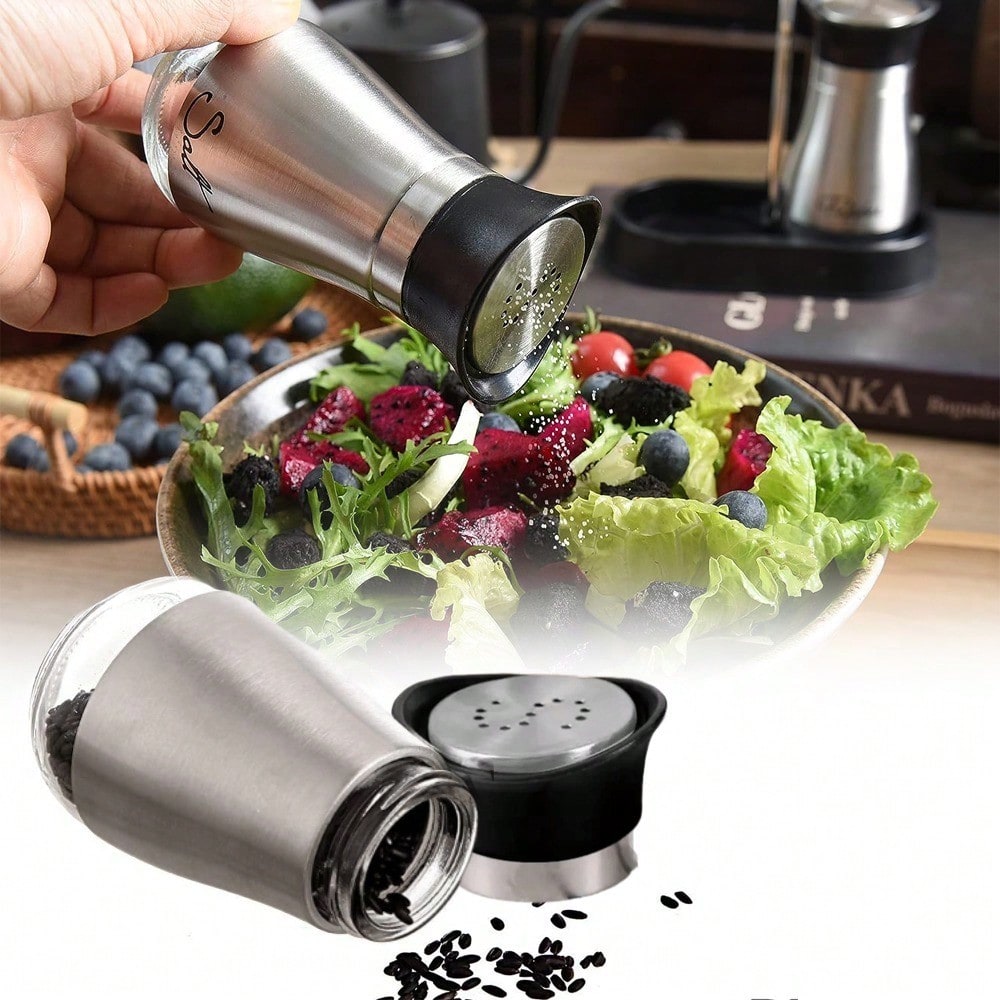 1 Salt/Pepper Shaker 4 Oz Glas - огляд і ціна Camping Cooking Gifts