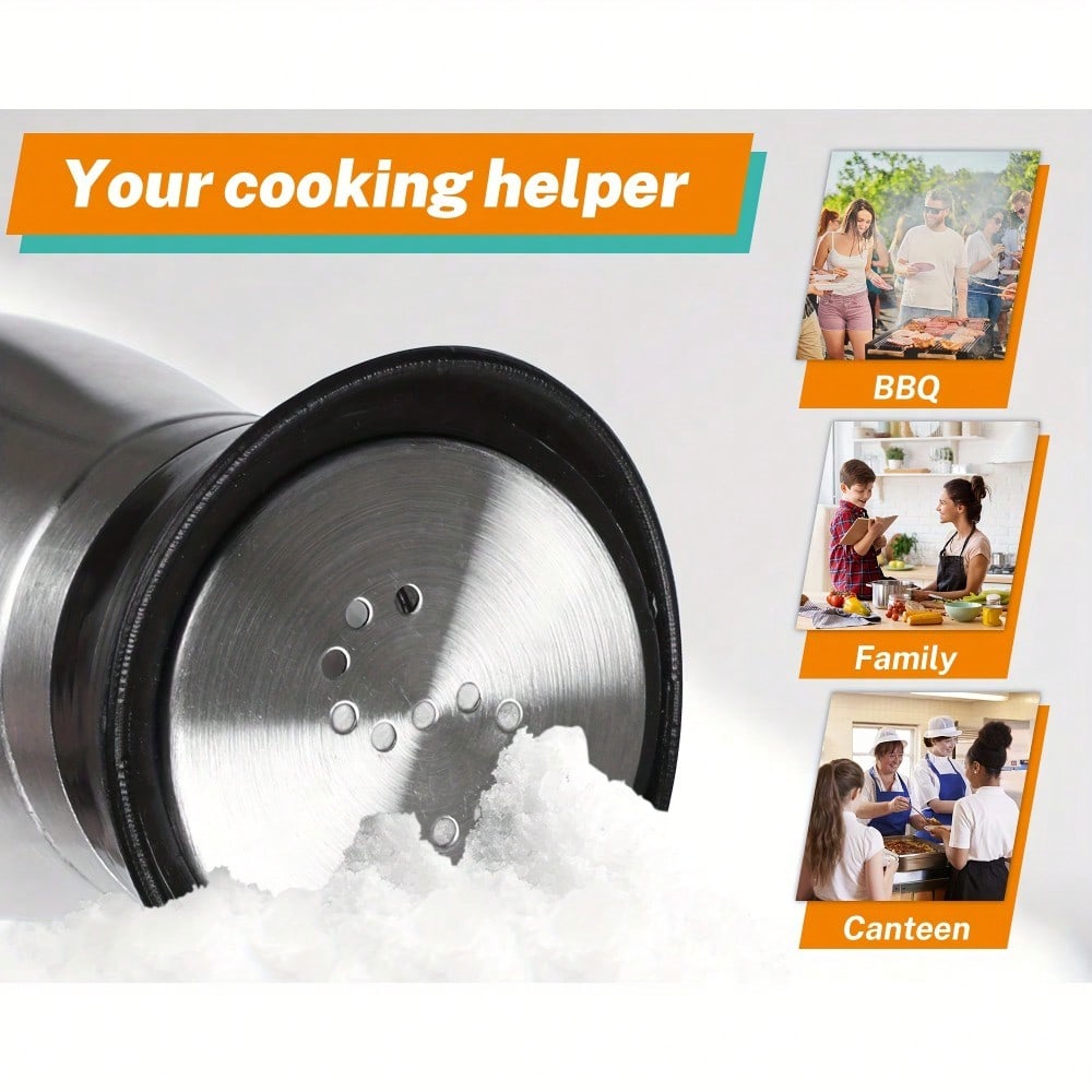 1 Salt/Pepper Shaker 4 Oz Glas - огляд і ціна Camping Cooking Gifts