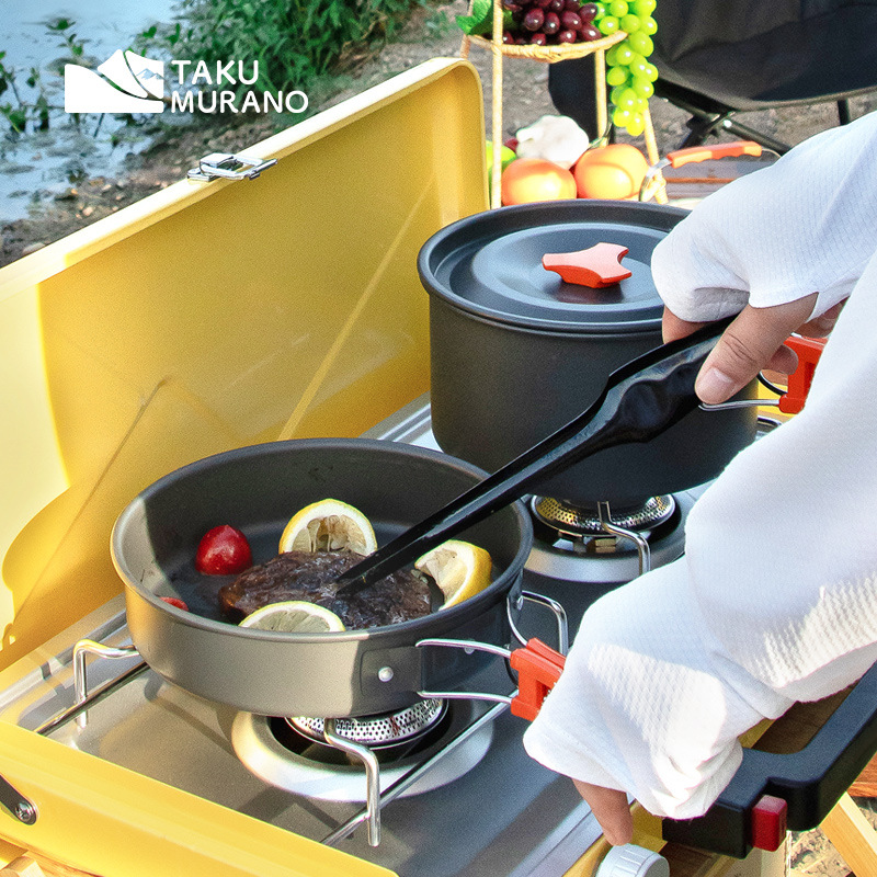 Camping Cookware Set Outdoor C - огляд і ціна Camping Cooking Rice