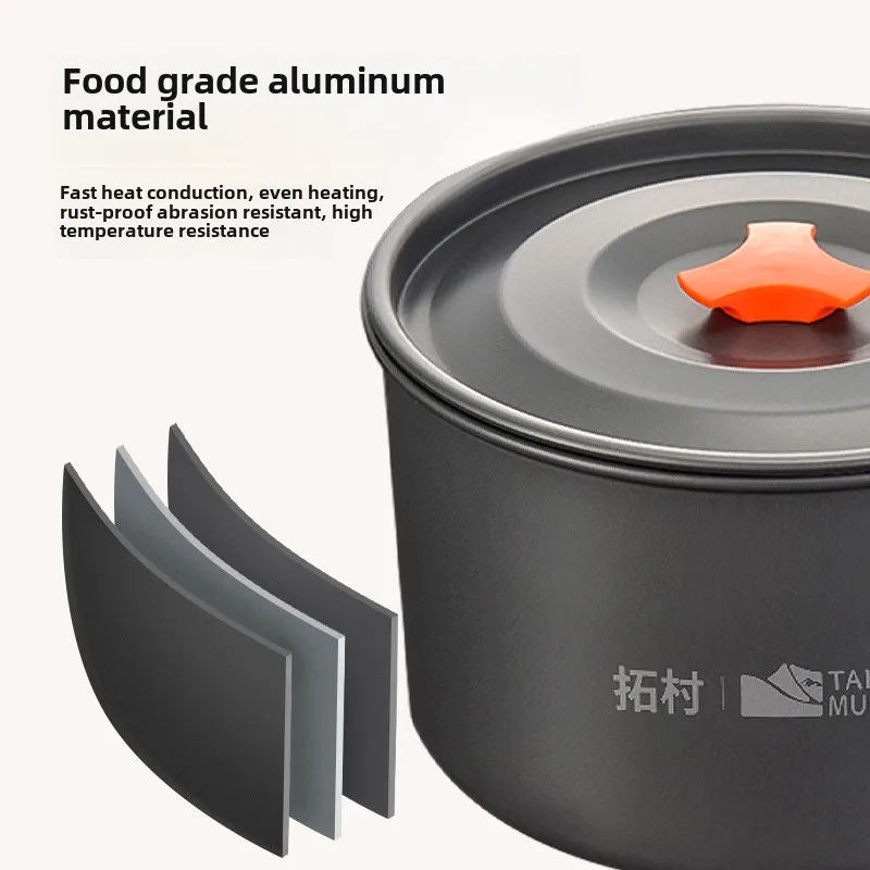 Camping Cookware Set Outdoor C - огляд і ціна Camping Cooking Rice