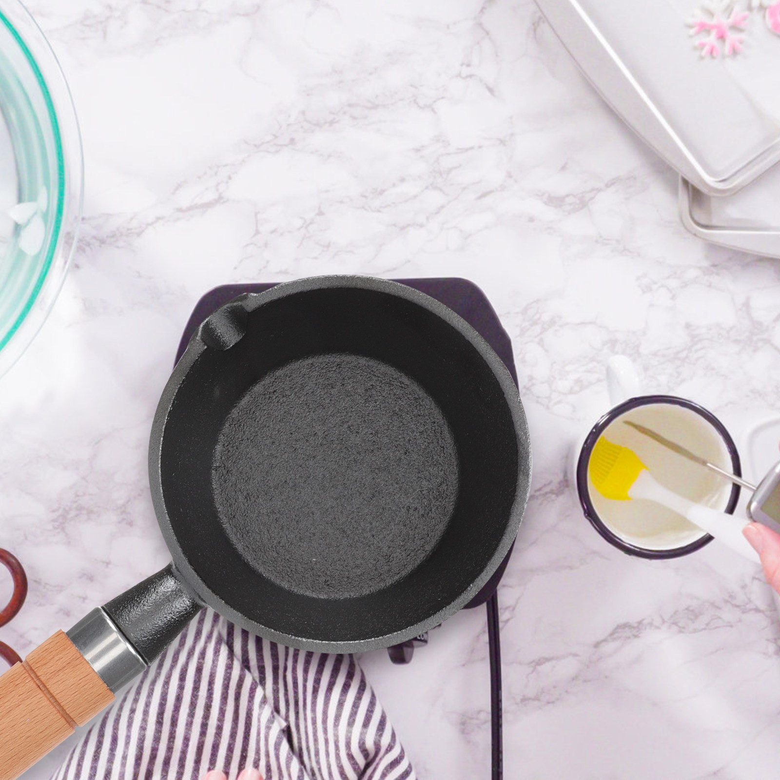 Mini Cast Iron Skillet Small O - огляд і ціна Skillet Cast Iron Camp