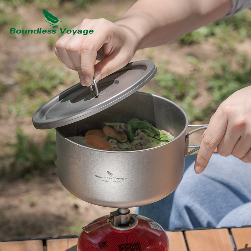 Boundless Voyage Titanium Camp - огляд і ціна Camping Cooking Lightweight