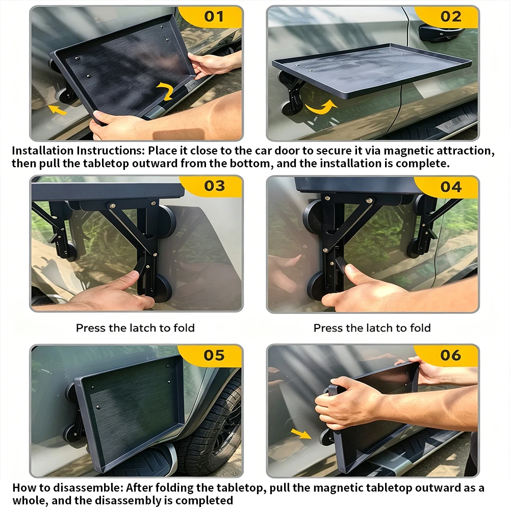 Portable Car Side Door Hanging - огляд і ціна Camping Cooking Gadgets