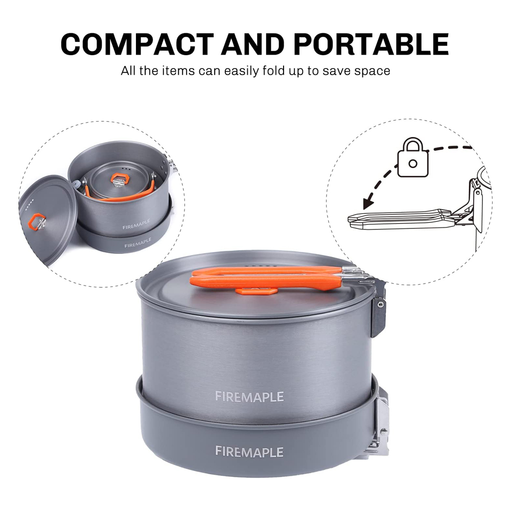 Fire Maple Camping Cookware Ut - огляд і ціна Camping Cooking Rice