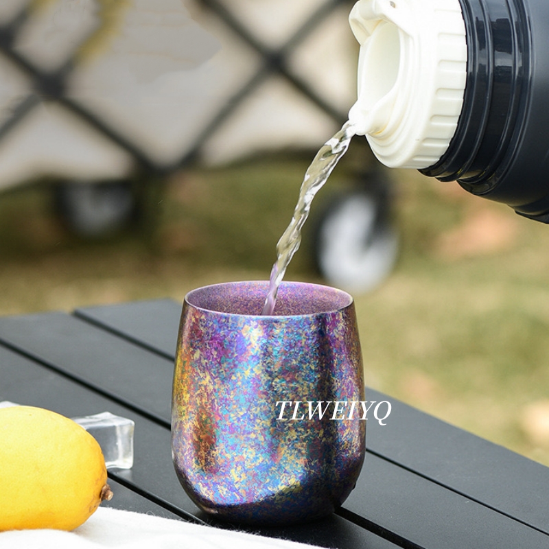 Pure Titanium Cold Drink Mug,O - огляд і ціна Camping Cooking Pot
