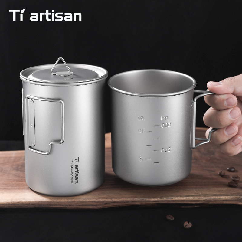 Tiartisan 750ml/ 900ml Titaniu - огляд і ціна Camping Cooking Lightweight