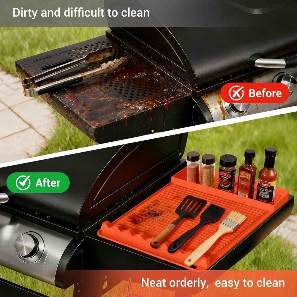 Heat Resistant Silicone Grill  - огляд і ціна Camping Cooking