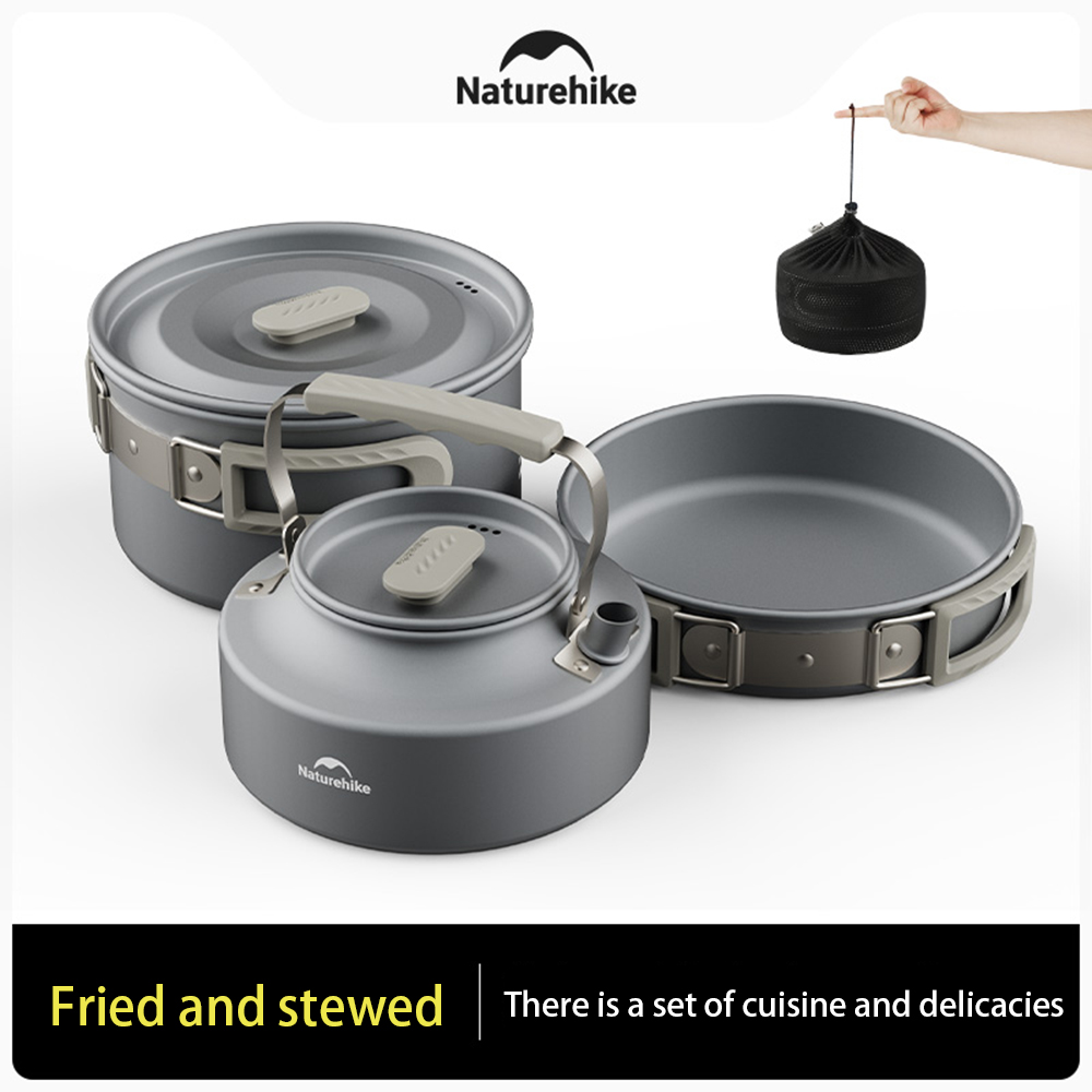 Naturehike Outdoor Pot Set,Cam - огляд і ціна Camping Cooking Lightweight