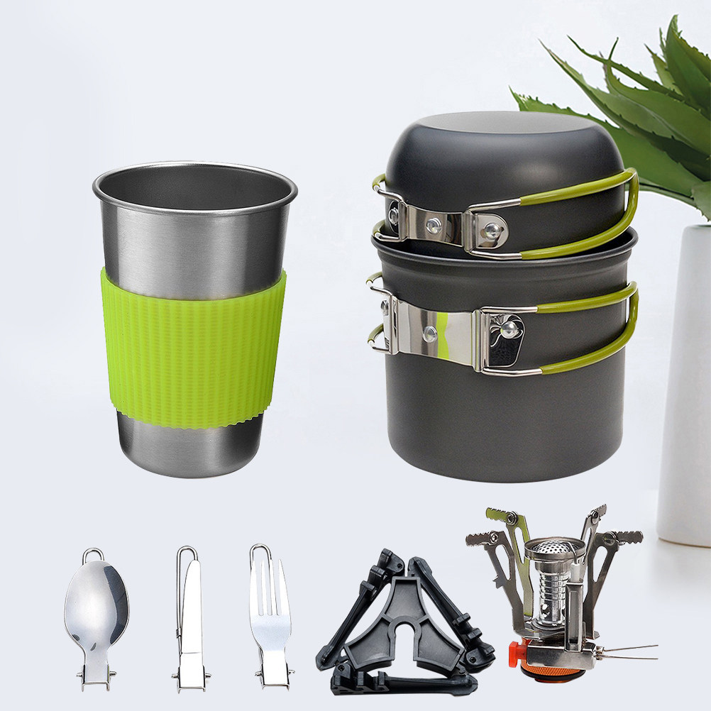 Outdoor Camping Cookware Set L - огляд і ціна Camping Cooking Lightweight